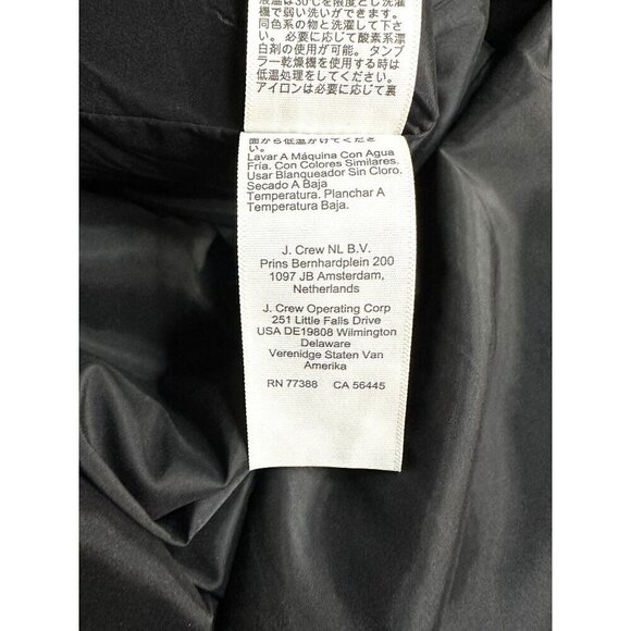 J. Crew Side Slit Pencil Skirt with Lace in Black 12 New Womens Cocktail Holiday - Picture 6 of 9